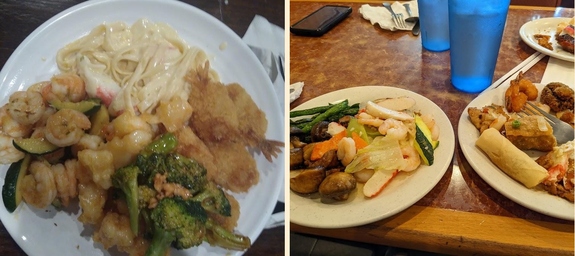 Peking China Buffet Menu