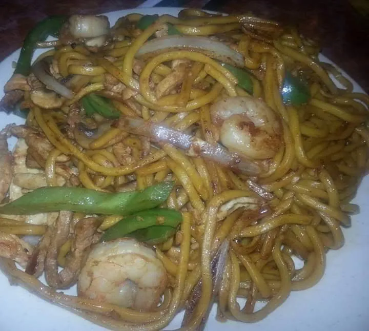 Shrimp & Noodles